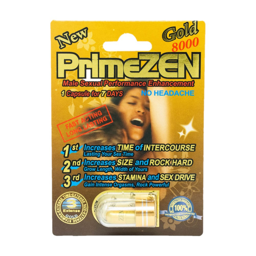 Prime Zen Gold 8000 5 Pills